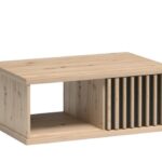 Konferenční stolek FRAGILIS 1S, dub artisan/černá