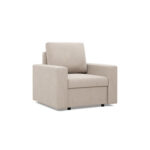 Křeslo NEO – rovný bok Béžová