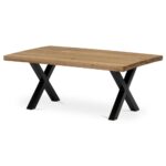 Konferenční stolek TREVER X, masiv dub