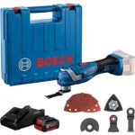 BOSCH Professional Oscilační bruska AKU GOP 185-LI 0.601.8G2.021 (1×4 Ah)