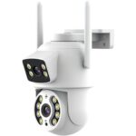 IMMAX NEO LITE Smart Security venkovní kamera DOUBLE , 355° 90° P/T, WiFi, 2x 2MP, ONVIF