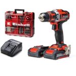 EINHELL Vrtačka AKU TE-CD 18/40 Li + 69 ks příslušenství, 4513934 (2×2 Ah)