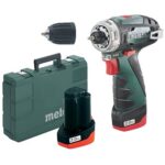 METABO Aku vrtačka PowerMaxx BS Basic 12V, 2x2Ah