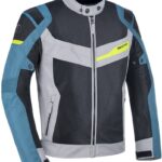 Oxford Dakar D2D Air, stříbrná/modrá/fluo, S