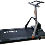 KUBIsport Běžecký pás 4 v 1 s veslovecím trenážerem, kladkou a břišním trenažerem GB/ROW