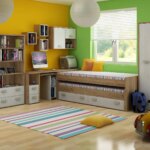 Dětský pokoj NELLORE I, craft zlatý/craft bílý