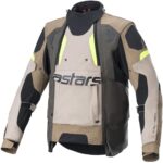 ALPINESTARS HALO DRYSTARS, khaki/béžová/žlutá fluo, 2024, vel. XL