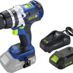ALZATOOLS PRO Vrtačka AKU s příklepem CBHD20V Brushless BatteryONE 20V + 3,5A nabíječka + 2Ah bateri
