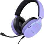 Trust GXT489P FAYZO Headset Purple – fialová