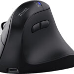 Trust VYRAN Ergonomic Multi-Wireless Hyperscroll Mouse Black