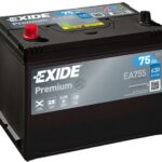 EXIDE Premium 75Ah, 12V, EA755