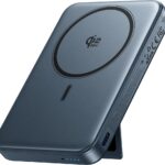 Vention Qi2.2 10000mAh Magnetic Wireless Power Bank (USB-C + USB-C/Wireless) 45W Gray