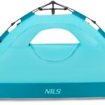 NILS Pop-up plážový stan NC4802 modrý