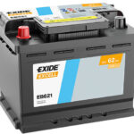EXIDE Excell 62Ah, 12V, EB621