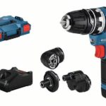 BOSCH Professional Vrtačka AKU GSR 12V-35 FC, L-BOXX, 3 nástavce 0.601.9H3.000 (2 × 3 Ah)