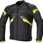 ALPINESTARS GP PLUS R RIDEKNIT, TECH-AIR 5 kompatibilníS, černá/žlutá fluo, 2023, vel. 58