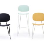 Infiniti designové barové židle Tondina Pop 77cm
