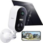ARENTI GO1 Wi-Fi 3MP/2K Rechargeable Battery Camera + solar panel