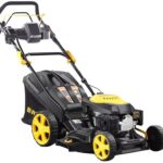 RIWALL PRO Rotační sekačka benzínová s pojezdem a startérem 4v1 RPM 4735 E